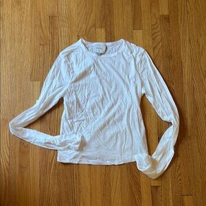 Reformation Ezra slim fit long sleeve tee